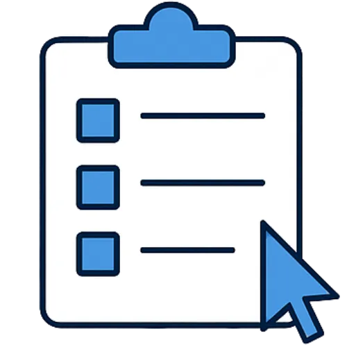 Clipboard form interface